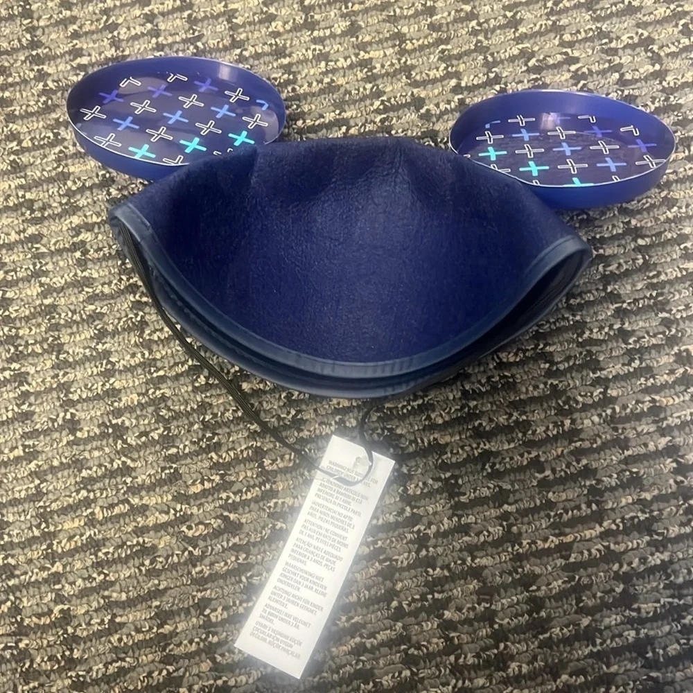 Brand new blue classic Mickey Mouse ears hat